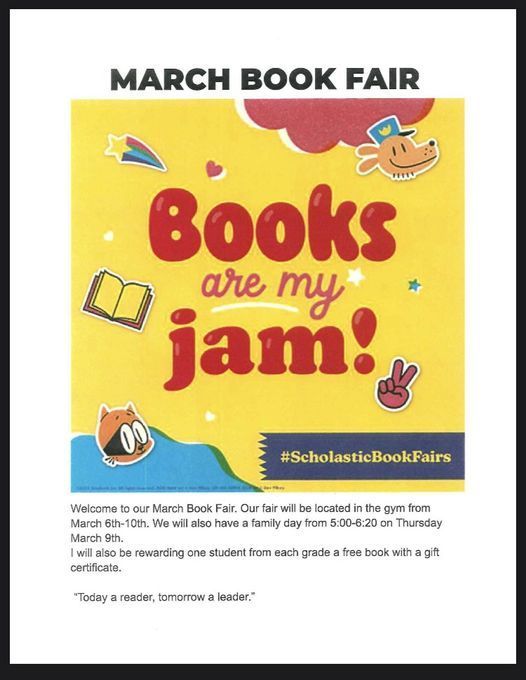 Book Fair Alert!
