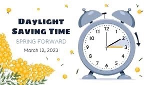  Daylight savings time reminder  